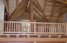 Loft railing